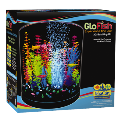 Tetra GloFish Half-Moon Aquarium Kit (3 gallon)