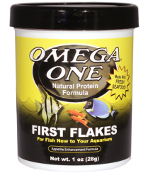 Omega One First Flakes Fish Food (1 oz)