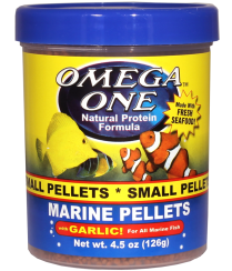 Omega One Small Sinking Garlic Marine Pellets (4.5 oz)