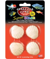 Omega One Super Color 3 Day Vacation Feeder (4 pack)