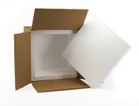 12x12x8 Insulated Shipping Box with 1" Foam (12 pack)