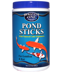 Omega One Pond Sticks for Goldfish & Koi (8 oz)
