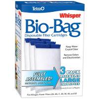 Tetra Whisper BIO-Bag Cartridge - Large (3 pack)
