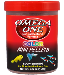 Omega One Sinking Mini Color Pellets (1.8 oz)