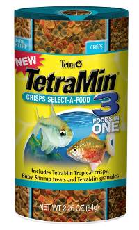 Tetra TetraMin Crisps Select-a-Food (2.4oz)