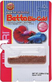 Hikari Betta Bio-Gold Pellets Fish Food (0.088 oz.) - CLOSE TO EXPIRATION