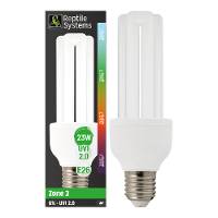 Reptile Systems Compact Pro Lamp | Ferguson Zone 2 - Forest, 6% UVB (23 Watt)