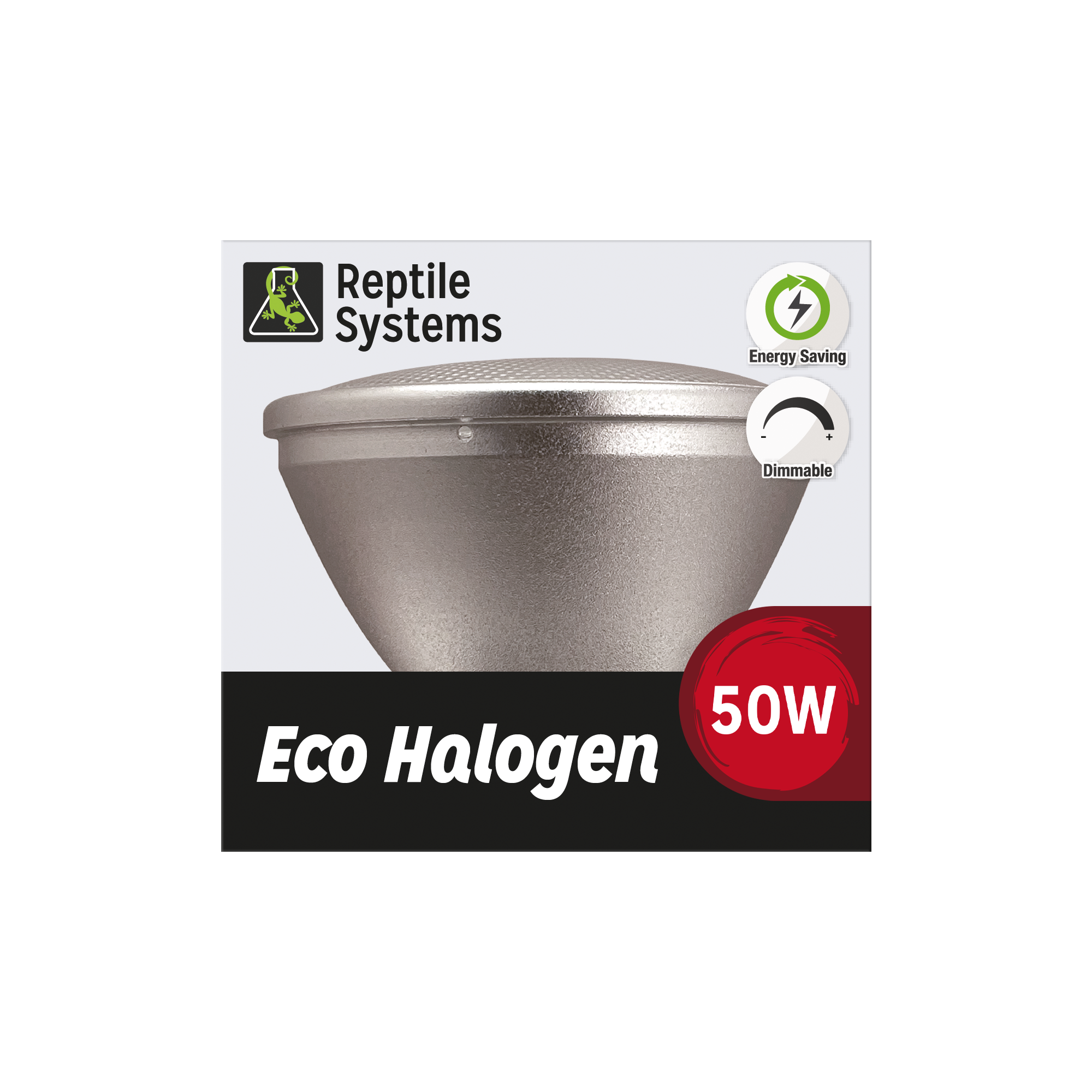 Reptile Systems Eco Halogen Red Spot Lamp (50 Watt)
