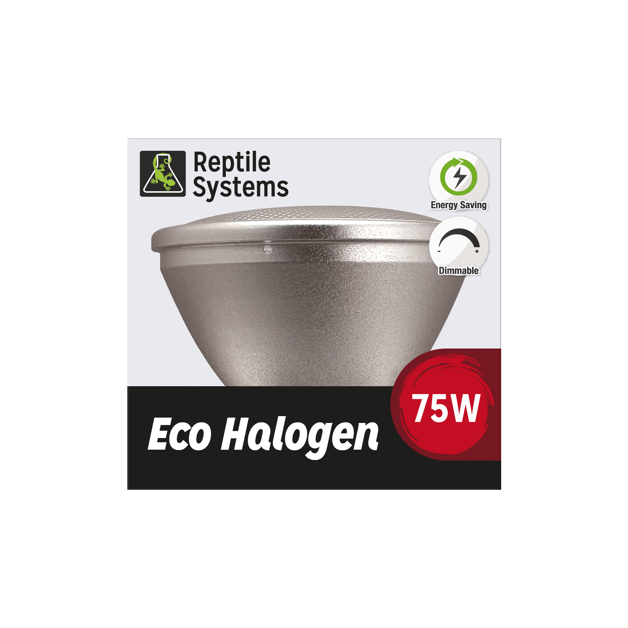 Reptile Systems Eco Halogen Red Spot Lamp (75 Watt)