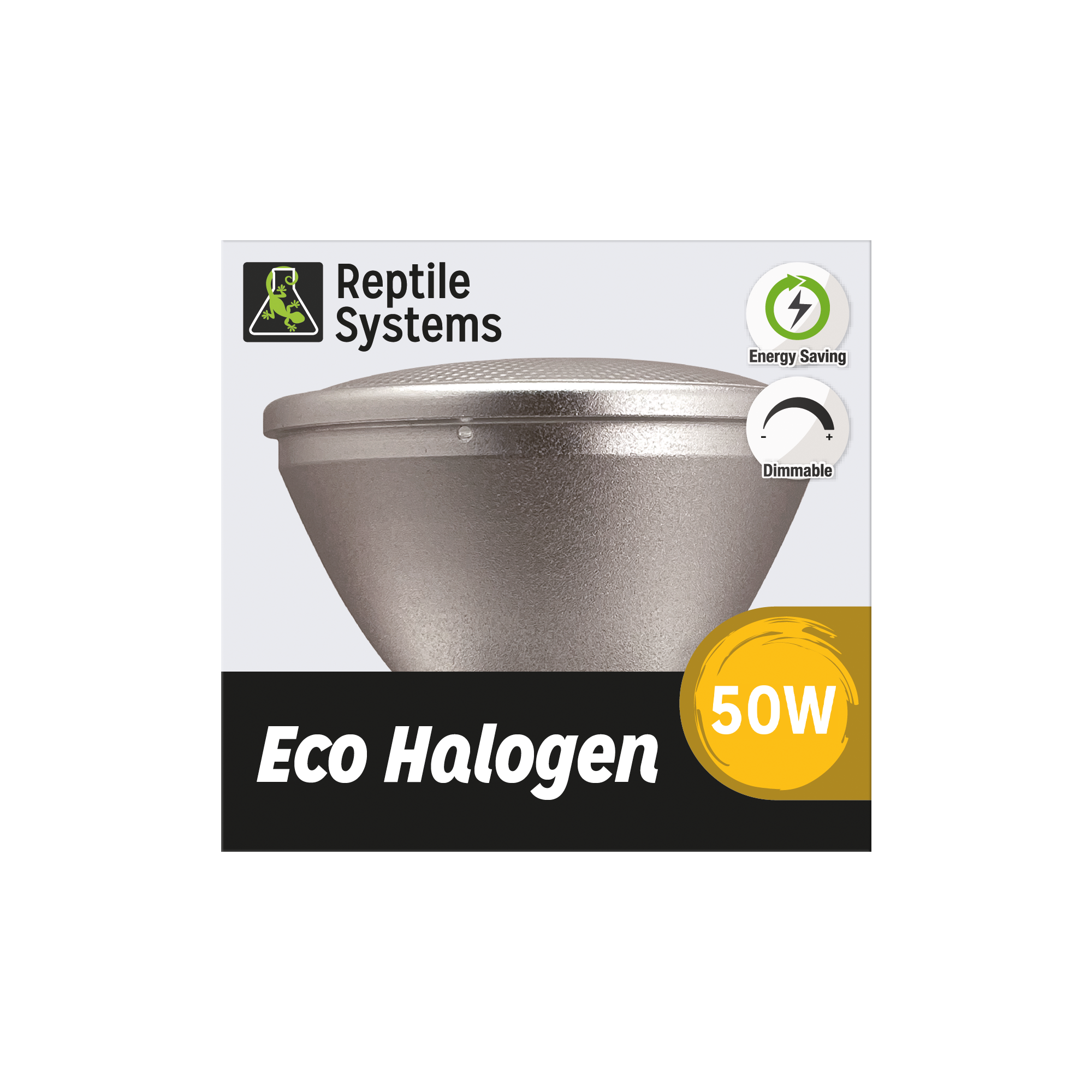 Reptile Systems Eco Halogen White Spot Lamp (50 Watt)
