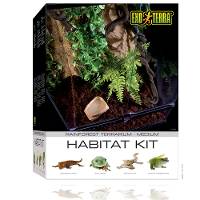 Exo Terra Rainforest Habitat Kit (Medium, 18x18x24)
