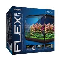 Fluval FLEX 2.0 Glass Aquarium Kit | 9 Gallon/34 L