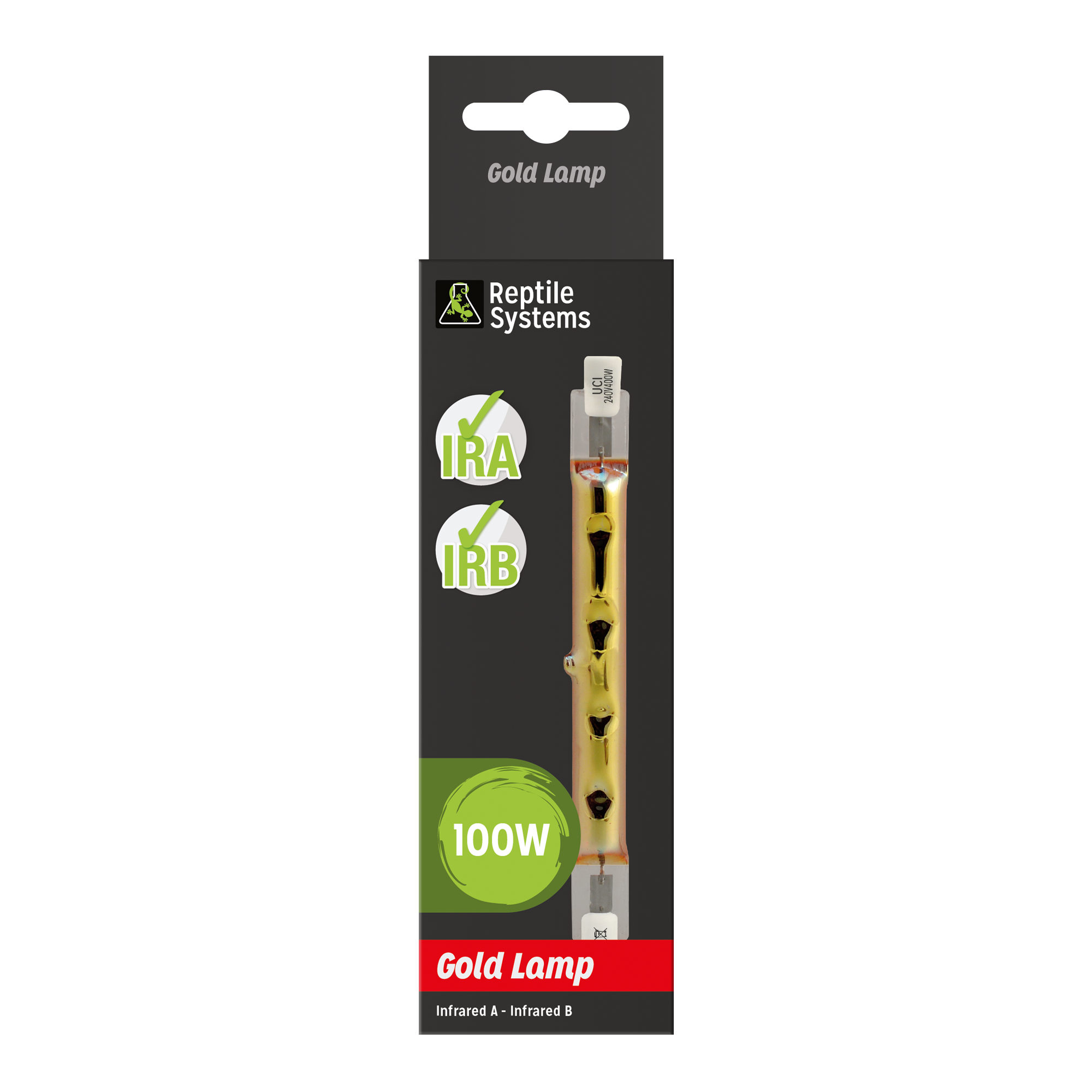 Reptile Systems Gold Infrared Replacement Lamp (100 Watt)