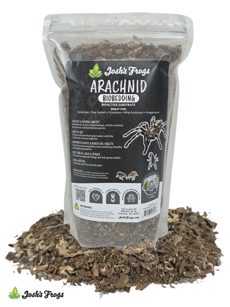 Josh's Frogs ARACHNID BioBedding Bioactive Substrate (1 quart)
