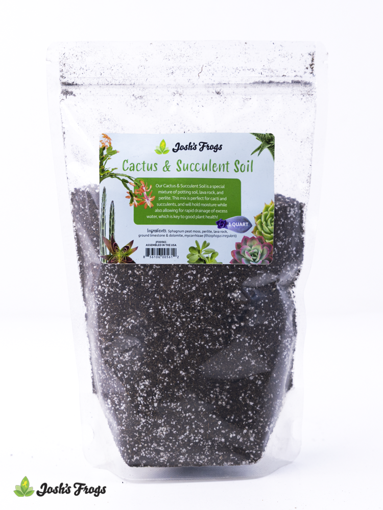 Josh's Frogs Cactus & Succulent Soil (1 quart)