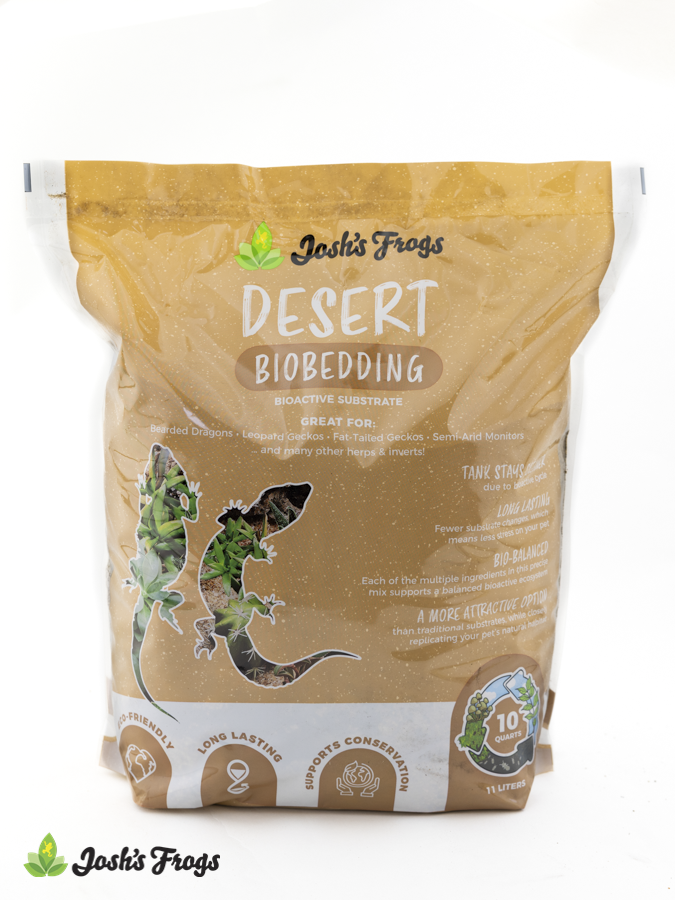 Josh's Frogs DESERT BioBedding Bioactive Substrate (10 quarts)