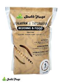 Josh's Frogs Mealworm & Superworm Bedding (5 quarts)