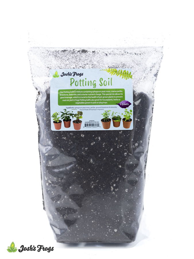Josh's Frogs POTTING SOIL (4 quart)