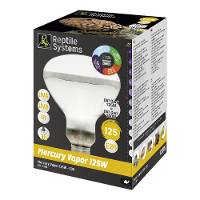 Reptile Systems Mercury Vapor Basking Lamp (125 Watt)