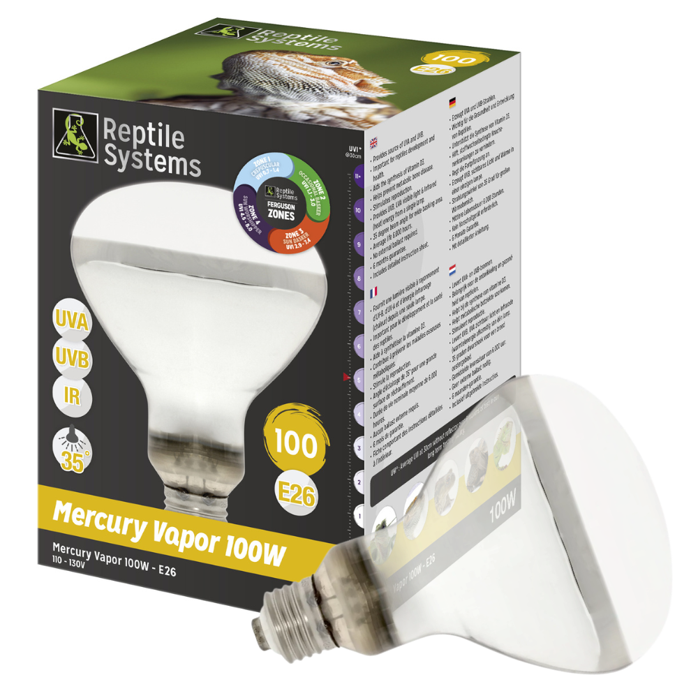 Mercury Vapor Basking Lamps