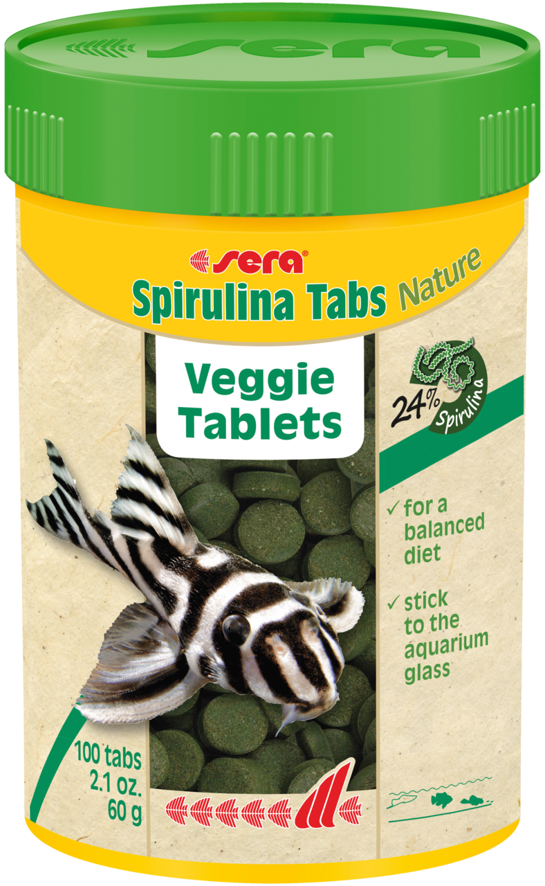 Sera Spirulina Tabs Nature (100 veggie tablets)