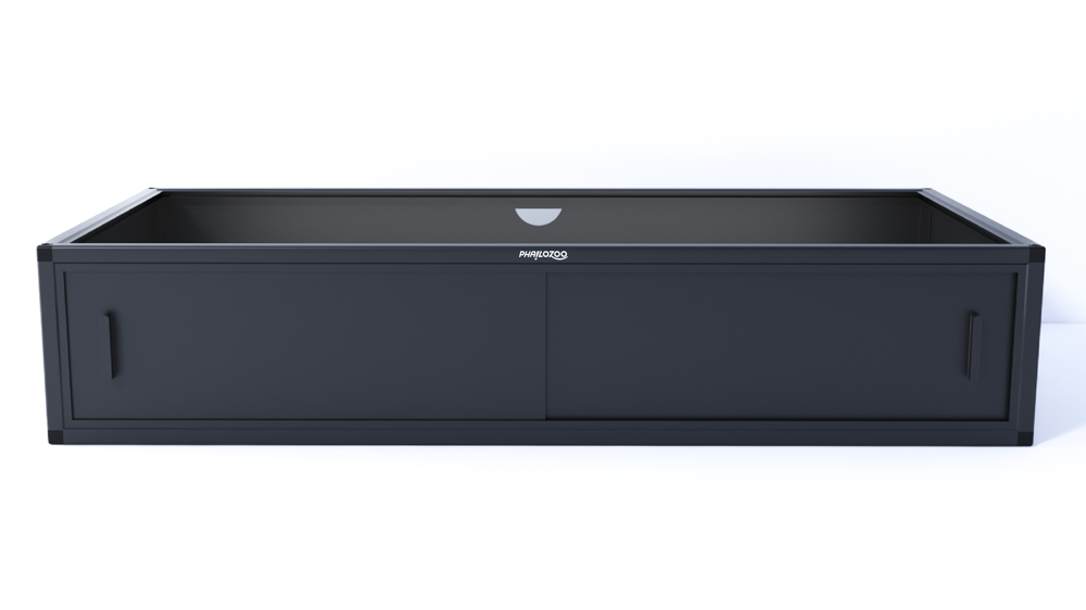 Phailozoo 48" Spacer Cabinet (for 85/120 gallon tanks) | Ultimate Black