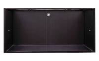 Zen Habitats 3.0 Wood Panel Reptile Enclosure (4'x2'x2') | Black