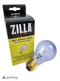 Zilla Day White Light Incandescent Bulb (50 Watt)