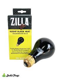 Zilla Night Black Heat Incandescent Bulb (100 Watt)