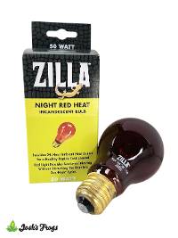 Zilla Night Red Heat Incandescent Bulb (50 Watt)