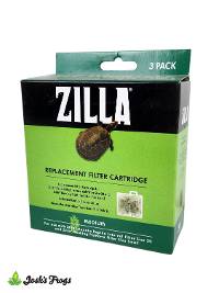 Zilla Replacement Filter Cartridge, Medium (3 Pack)