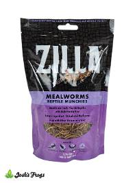 Zilla Reptile Munchies Mealworms (3.75 oz., 106 g)