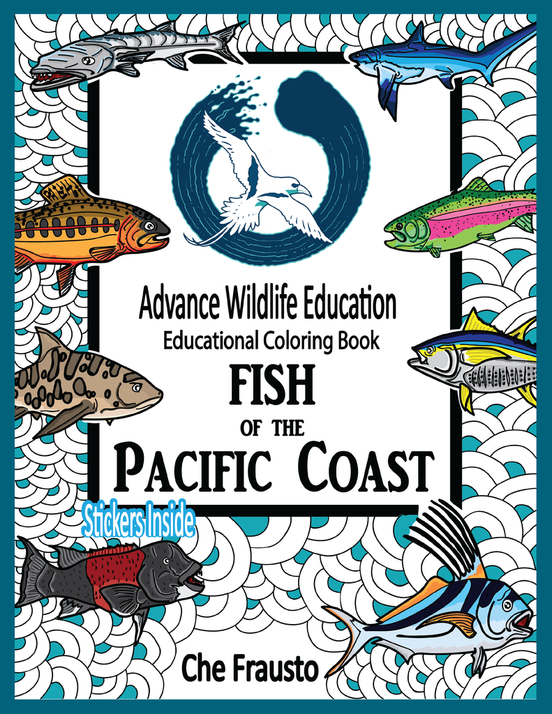 Advance Wildlife Education 'Fish of the Pacific Coast' Educational Coloring Book
