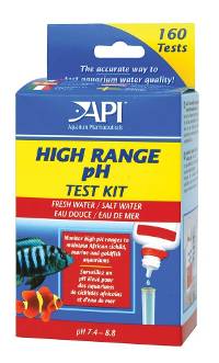 API High Range pH Test Kit (Freshwater and Saltwater) - 160 Tests