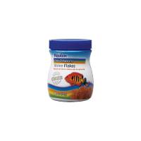 Aqueon Color Enhancing Marine Flakes Fish Food for Saltwater Fish (1.02 oz)