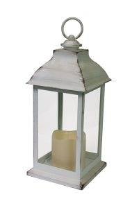 Braun Mansfield Lantern (with Battery-Operated Candle)