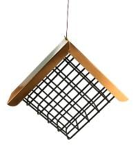 C&S Hanging Suet Basket with Roof & Hanger