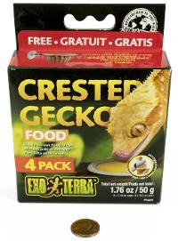 Exo Terra Crested Gecko Food (4 individual prepared cups)