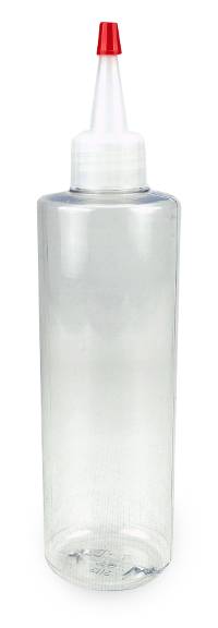 Easy Squeezy Clear Feeding Bottle for Prepared Gecko Diets (8 oz)