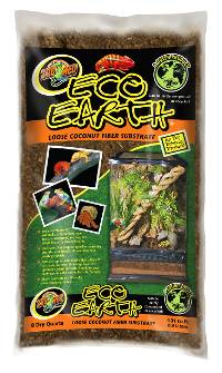 Zoo Med Eco Earth Loose Coconut Fiber Substrate (8 dry quarts, 8.8 liters)