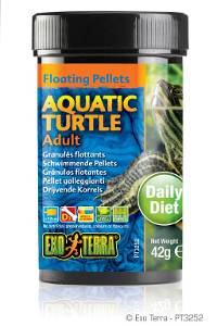 Exo Terra Aquatic Turtle Adult Floating Pellets (1.4 oz) - CLOSE TO EXPIRATION