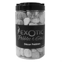 Exotic Pebbles Polished Jade Pebbles (5lb Jar)