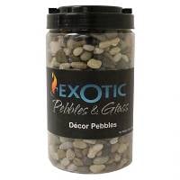Exotic Pebbles Polished Mixed Gravel (5lb Jar)