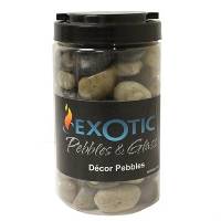 Exotic Pebbles Polished Mixed Pebbles (5lb Jar)