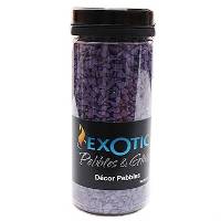 Exotic Pebbles Purple Pebbles 1.5 lb Deco Jar (4-6mm pieces)