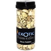 Exotic Pebbles Tan Pebbles 1.65lb Deco Jar (7-15mm pieces)