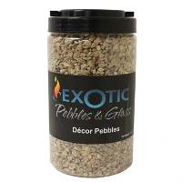 Exotic Pebbles Wood Bean Pebbles (5 lb. jar)