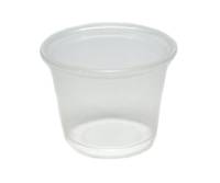 Plastic Deli Feeding Cups (1 oz - 125 count sleeve) NO LIDS