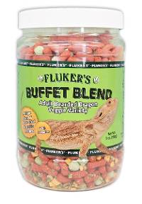 Fluker's Adult Bearded Dragon Buffet Blend - Veggie Variety (7 oz)