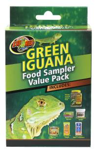 Zoo Med Green Iguana Food Sampler Value Pack